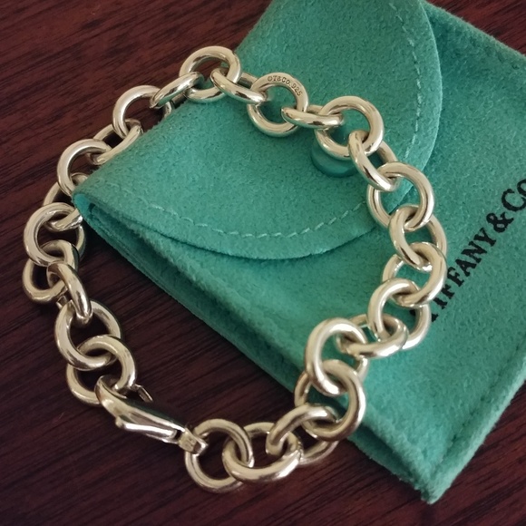 Large Round Link Bracelet 